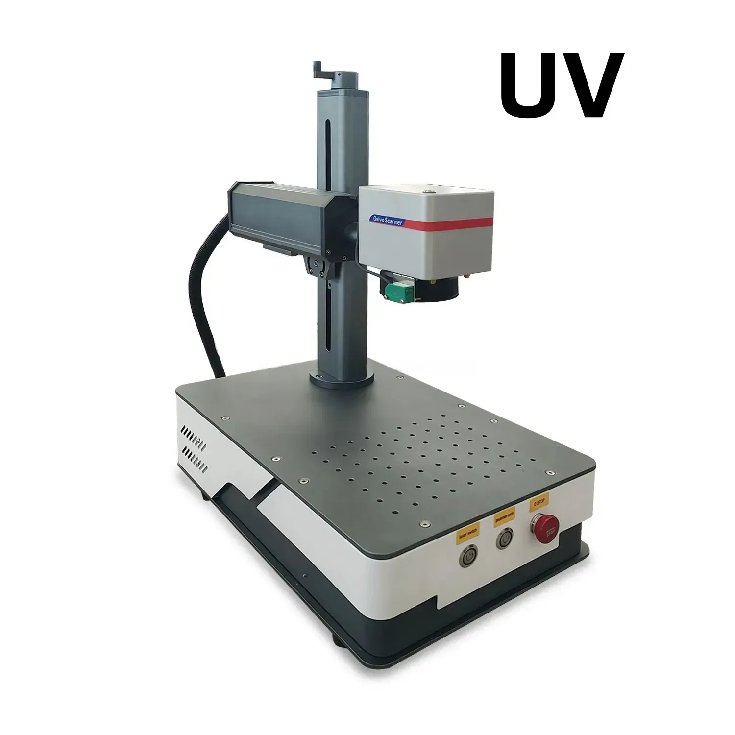 Профессиональный УФ лазерный маркер 3W/5W для металла, стекла, пластика
