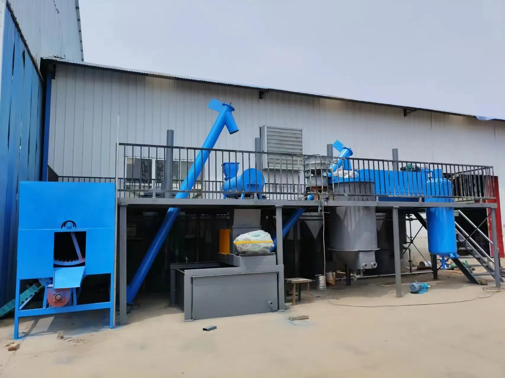 Прессовая машина для производства пальмового масла