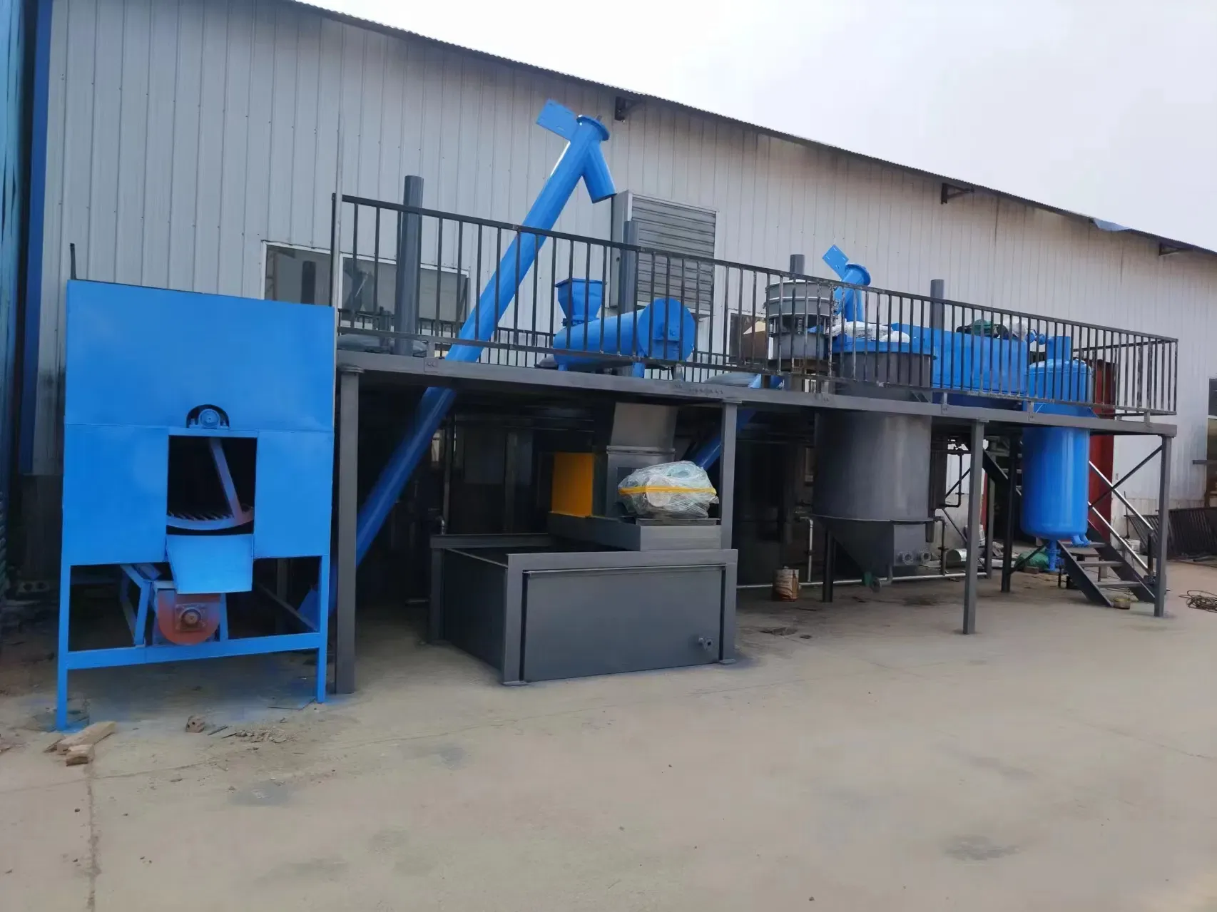 Прессовая машина для производства пальмового масла 6