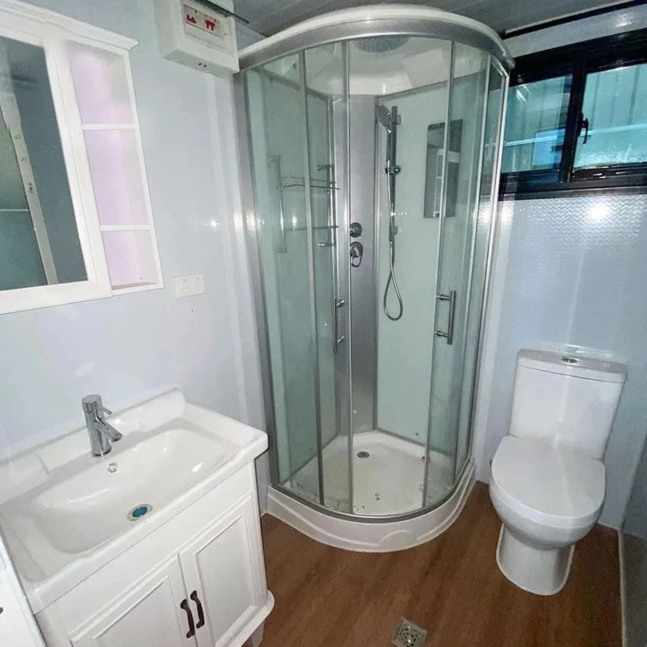 Префабрикованный контейнерный дом для семейного отеля, рабочего лагеря 4