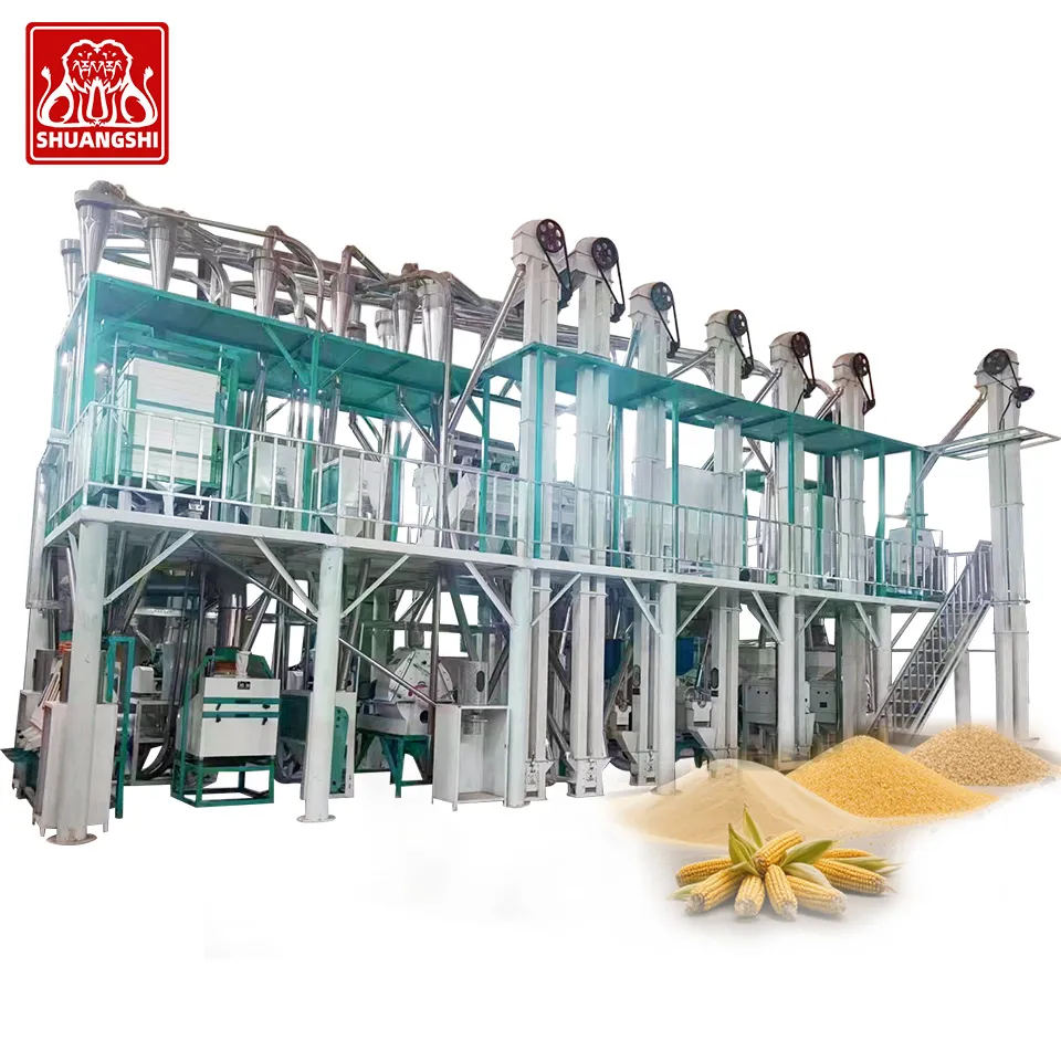 Промышленная мельница для кукурузной муки SSM-40TPD 2