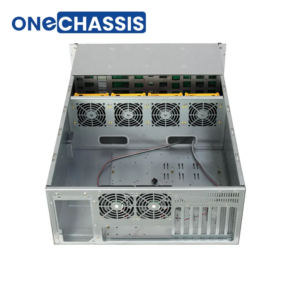 Корпус сервера 4U на 24 диска с горячей заменой, монтаж в стойку, RAID 4