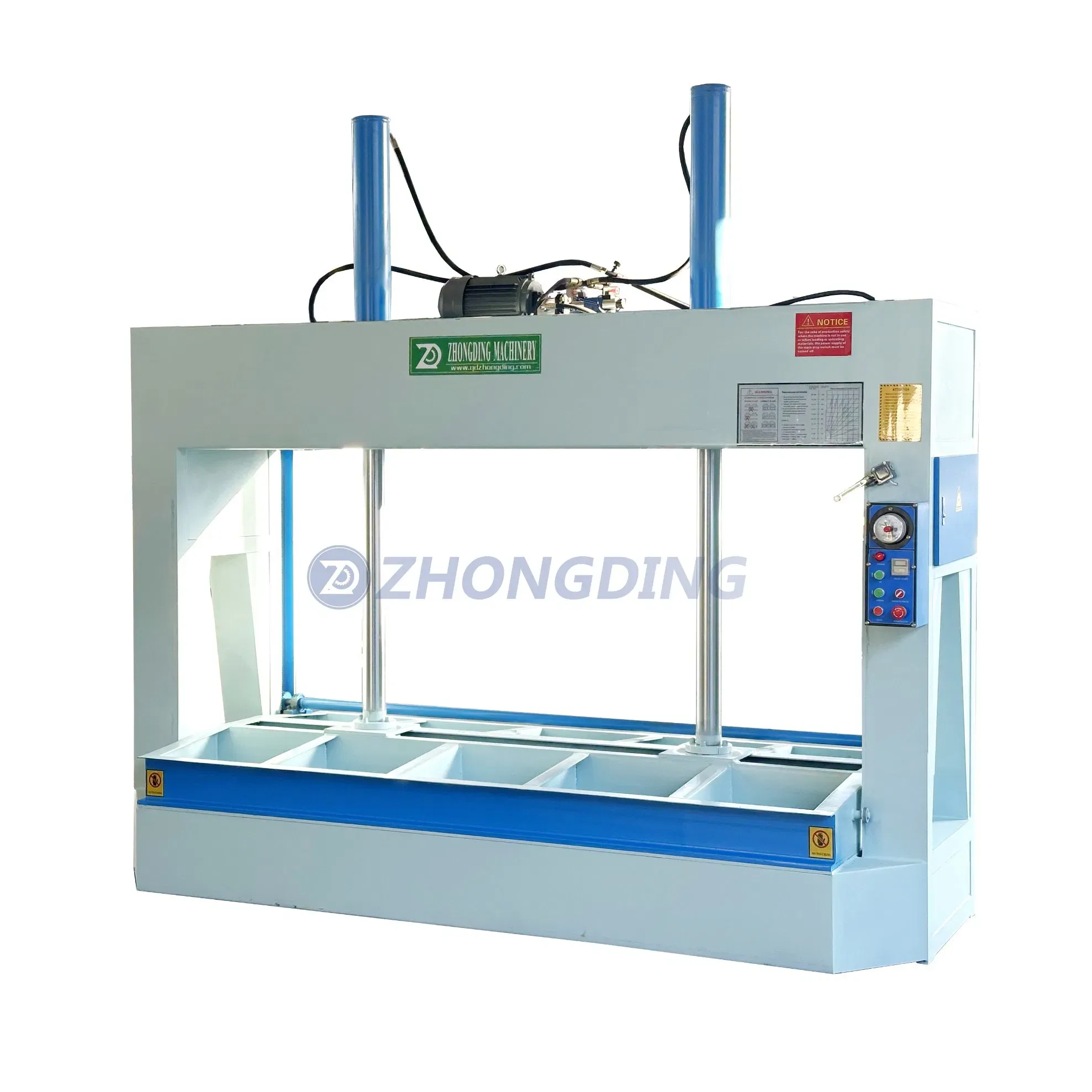 Машина для ламинирования МДФ холодного пресса для деревянных дверей MJ50