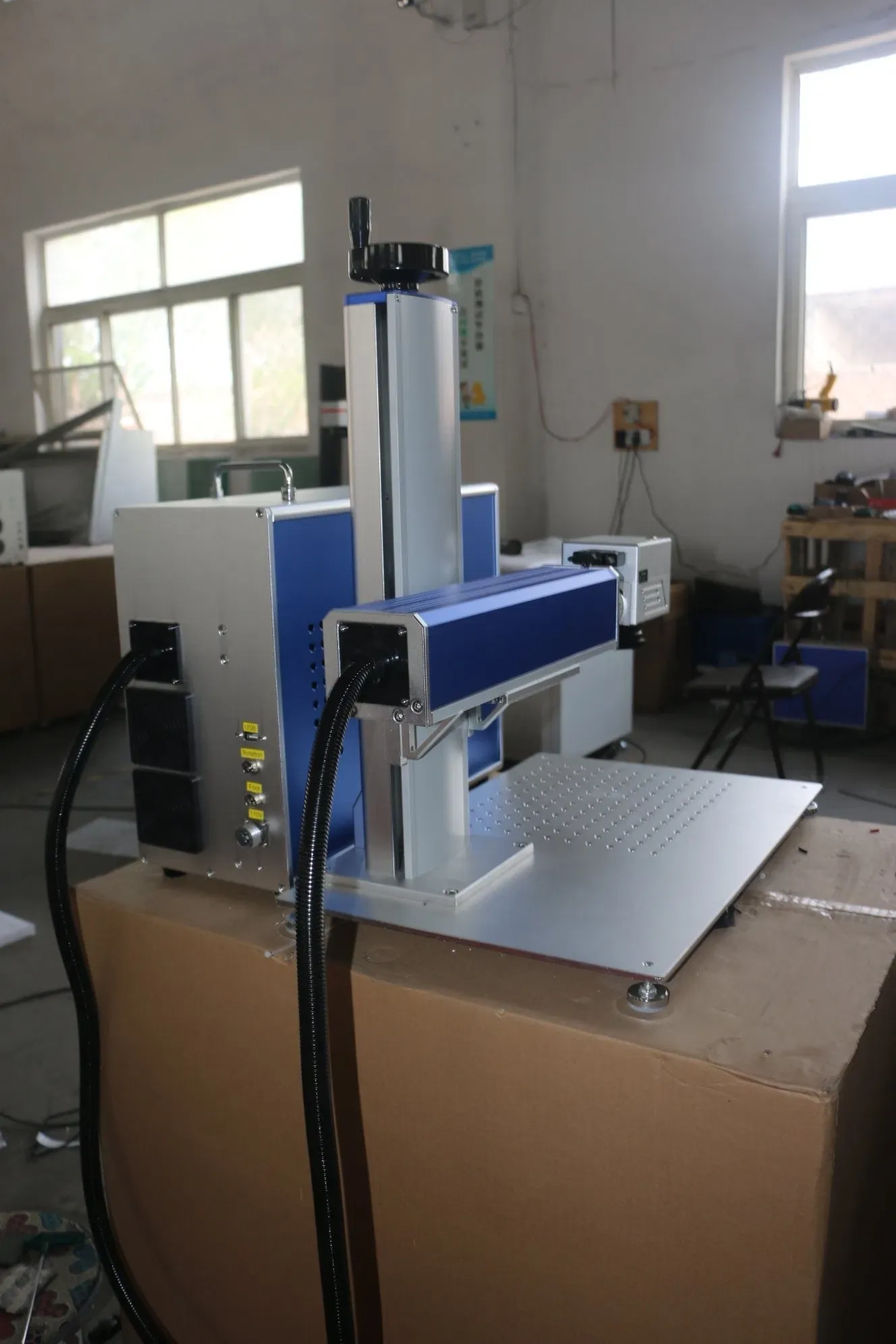 Профессиональный лазерный гравировальный станок 50 Вт для дома и малого бизнеса 2