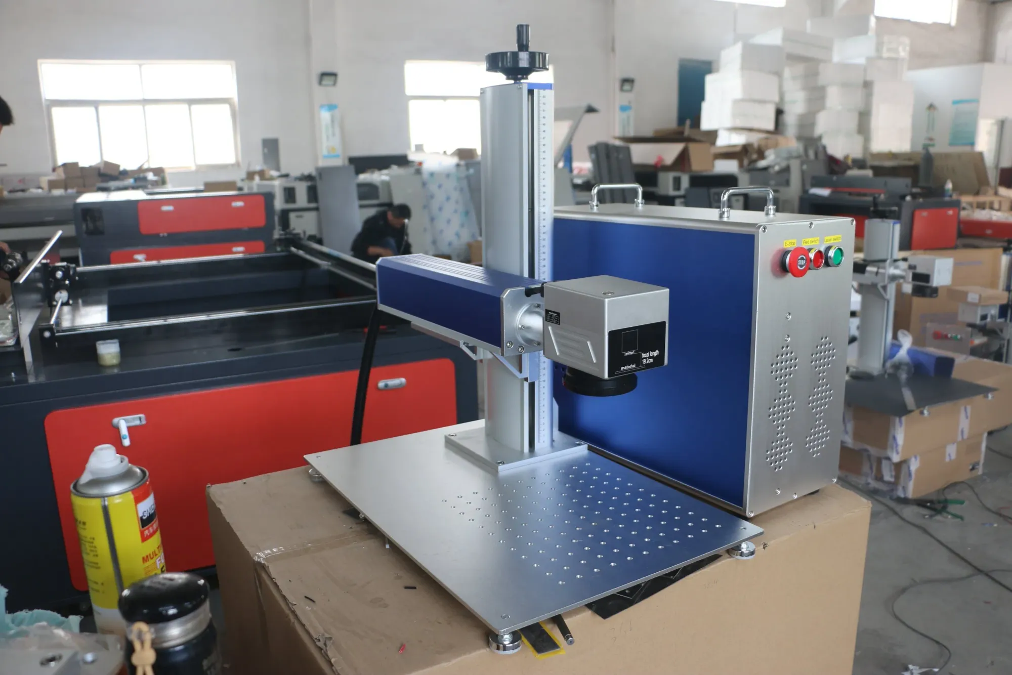 Профессиональный лазерный гравировальный станок 50 Вт для дома и малого бизнеса 4