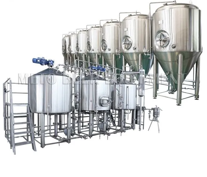 Оборудование для пивоварни 500L 1000L 2000L Под ключ