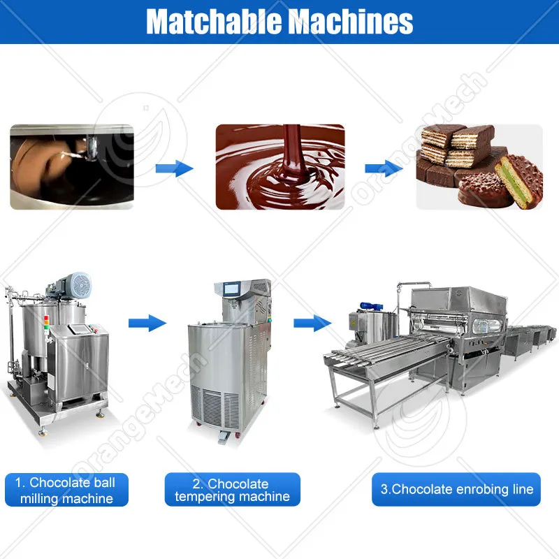 Профессиональная шоколадная мельница 500L 6
