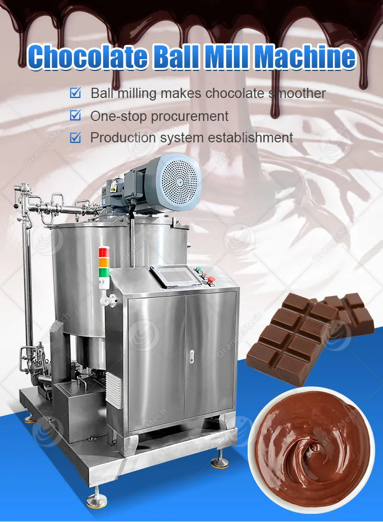 Профессиональная шоколадная мельница 500L 2