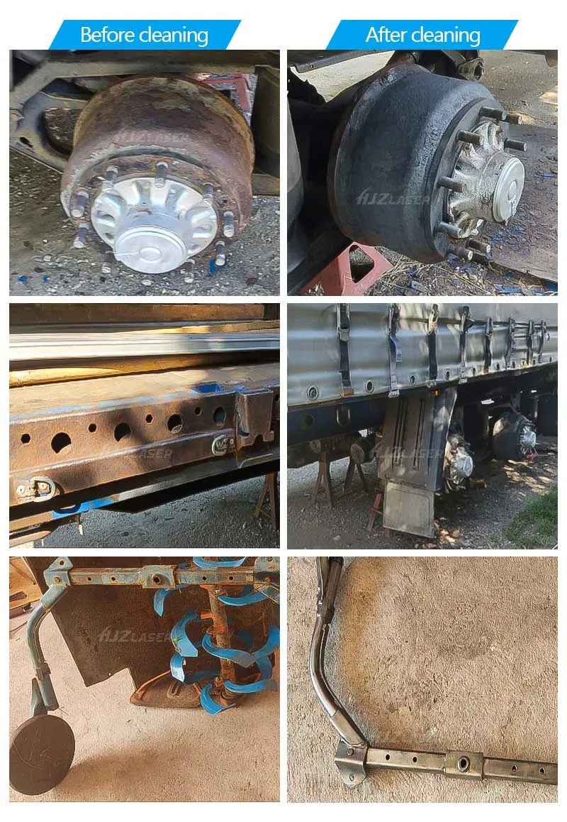 Профессиональный лазерный очиститель для дерева, металла, камня 5