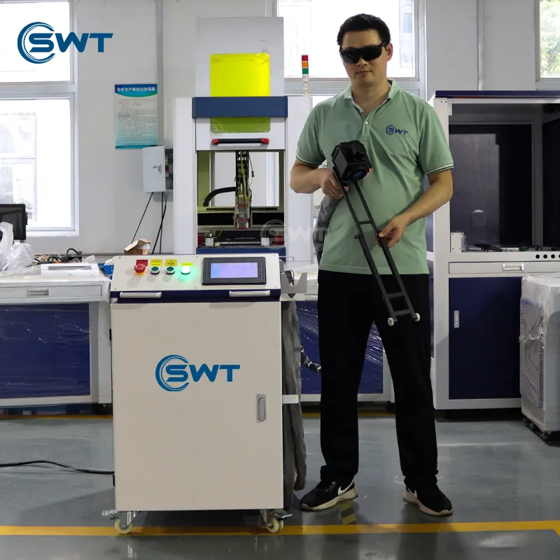 Профессиональная лазерная машина для удаления ржавчины 4