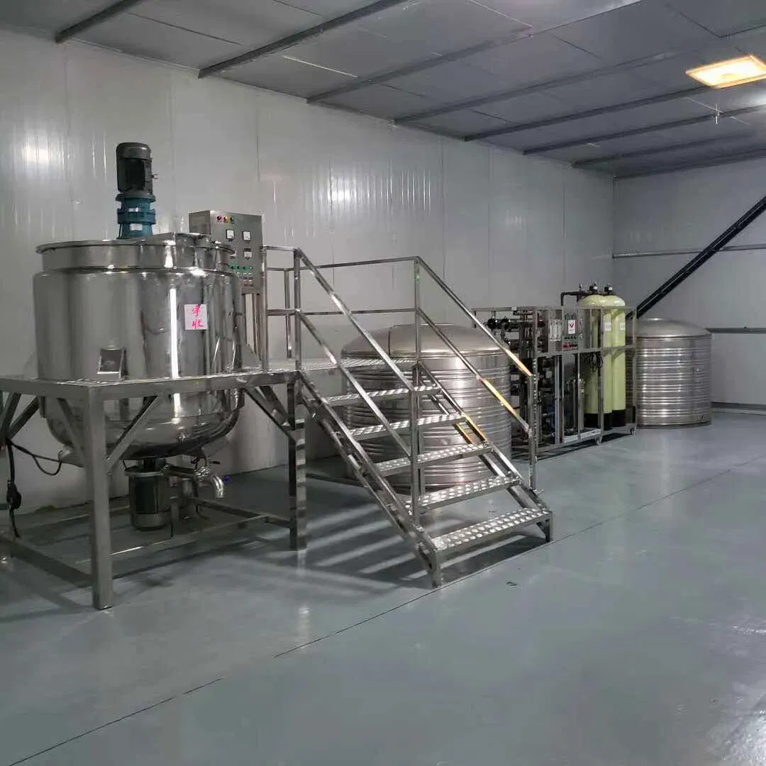 Линия производства жидкого мыла 500 кг/ч 5