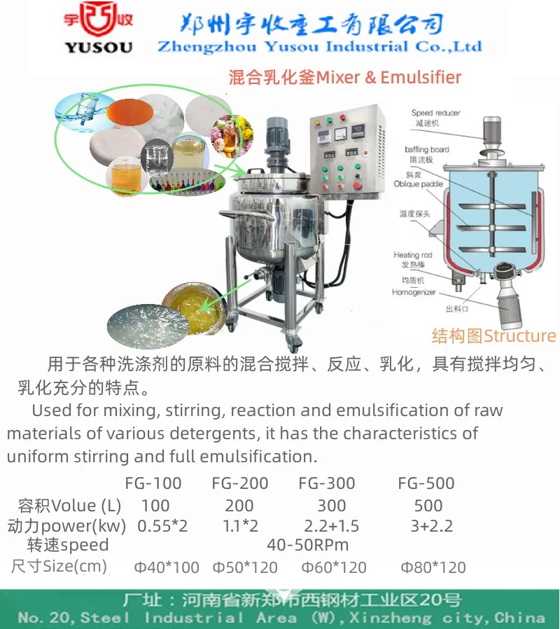 Линия производства жидкого мыла 500 кг/ч 2