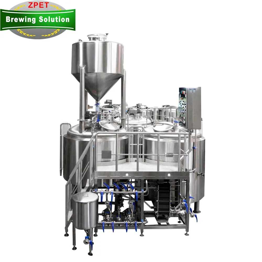 500litre 1000litre Машина для обработки пива из нержавеющей стали Оборудование для варки крафтового пива 3
