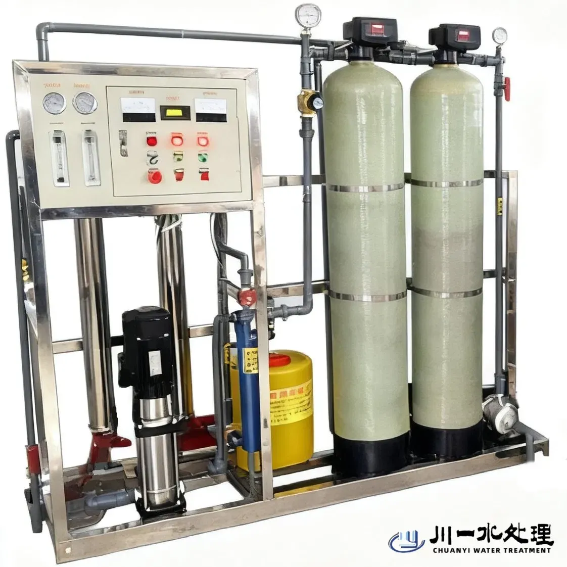 Система очистки воды 500LPH с обратным осмосом для отелей 4