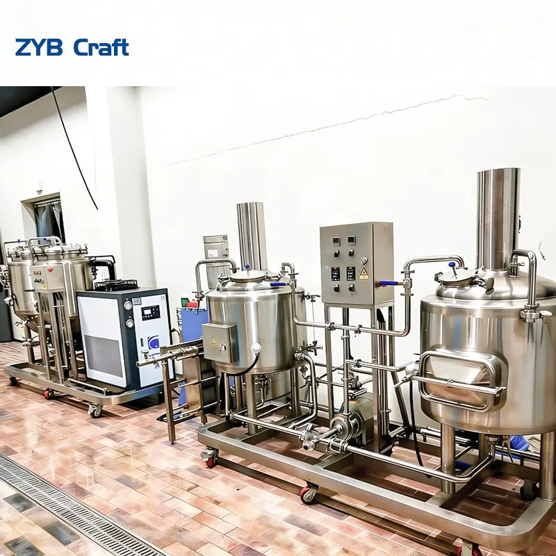 50L 100L Мини-система для пивоварения Beer Pilot Brewing Equipment для домашнего хобби 4