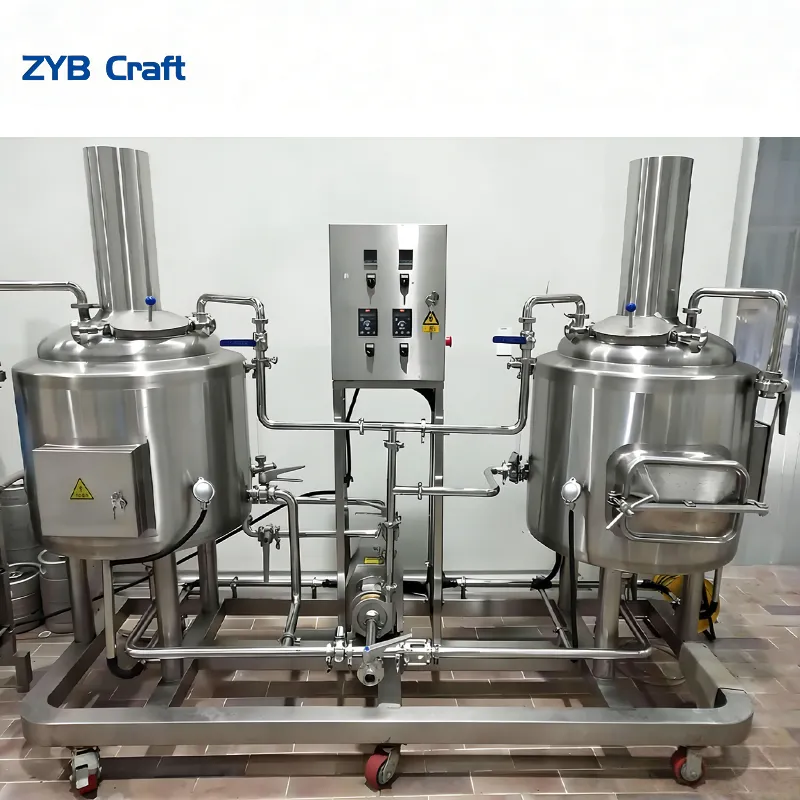 50L 100L Мини-система для пивоварения Beer Pilot Brewing Equipment для домашнего хобби 2