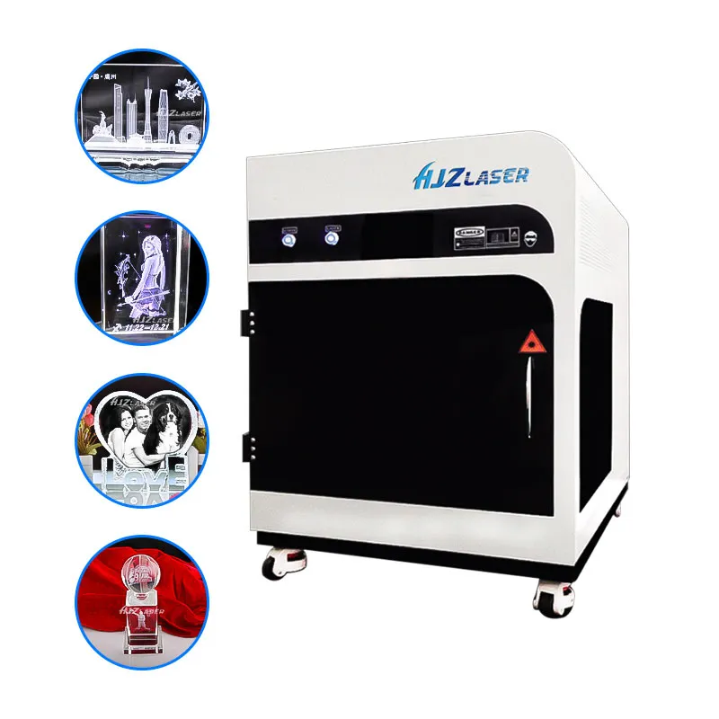 Малый мини настольный закрытый УФ 3D Фото кристалл стекло акрил внутренний лазерный гравировальный принтер машина