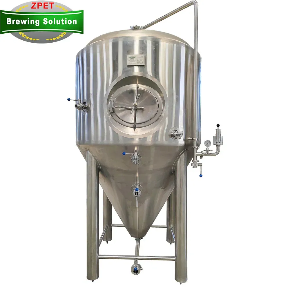 5bbl 500L Нержавеющая сталь 304 Конусная димпельная куртка для ферментации 6