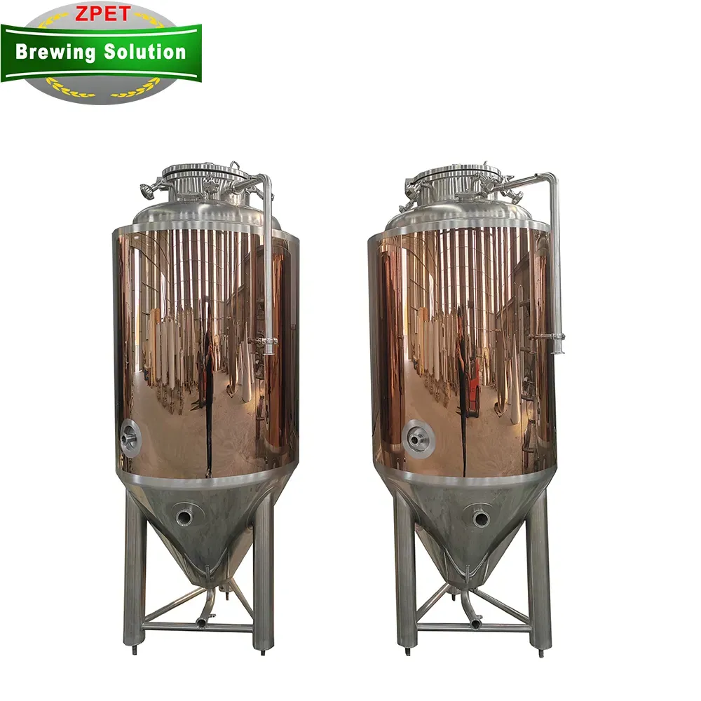 5bbl 500L Нержавеющая сталь 304 Конусная димпельная куртка для ферментации 4