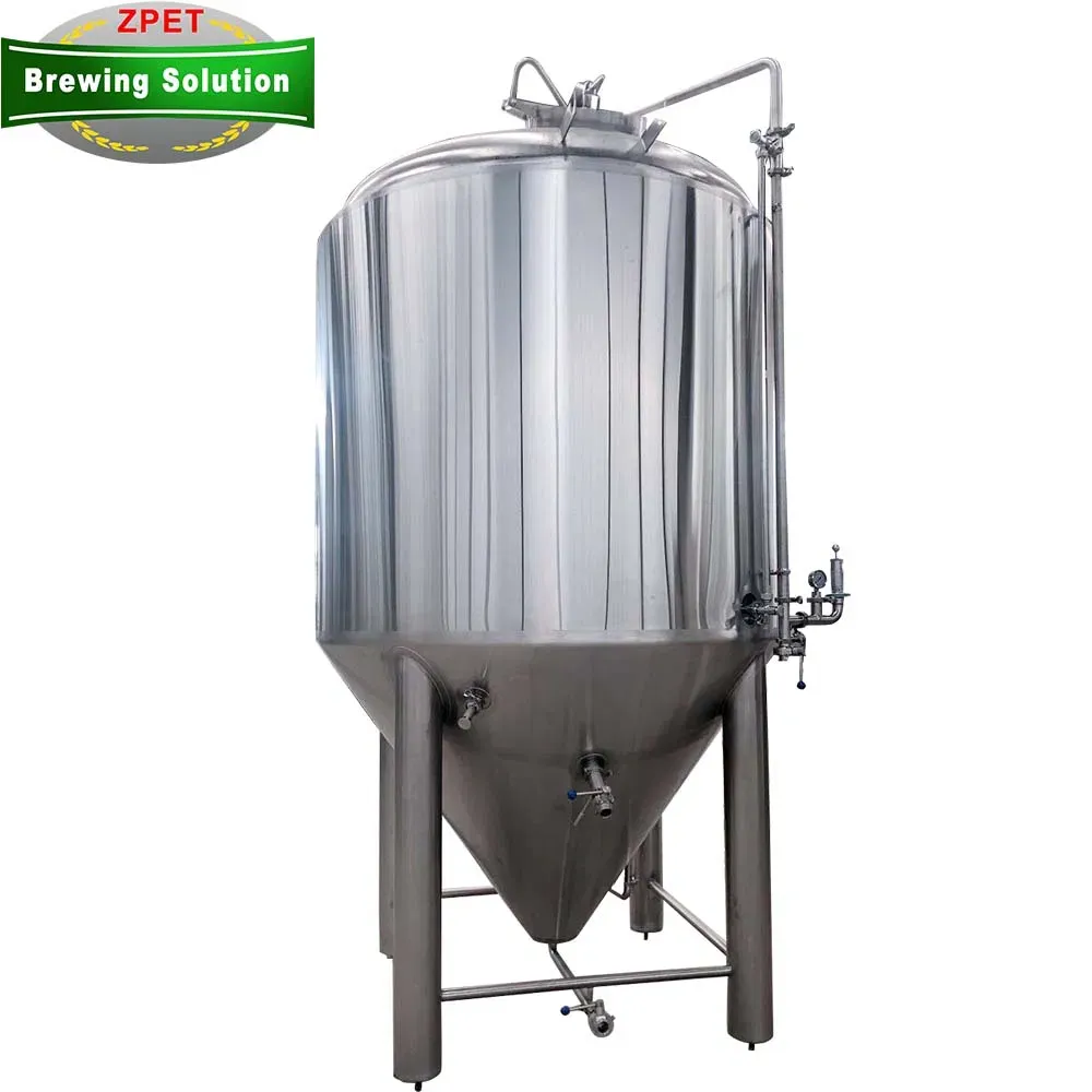 5bbl 500L Нержавеющая сталь 304 Конусная димпельная куртка для ферментации 5