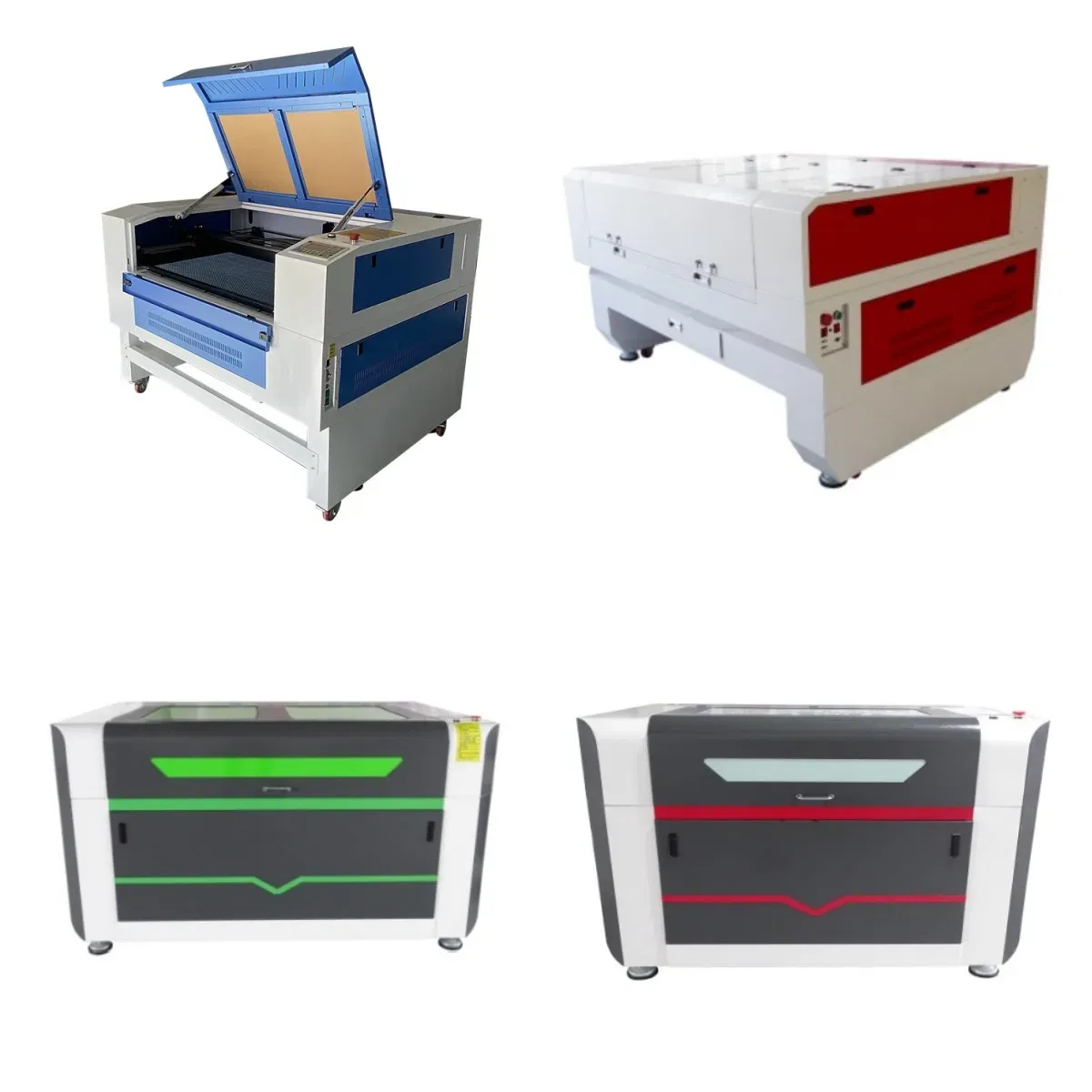 Профессиональный CO2 лазерный гравировальный и резательный станок для дерева, акрила, кожи 3