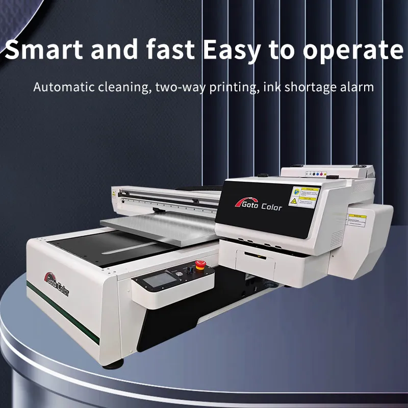 УФ-принтер с системой визуального позиционирования для плоских материалов 3