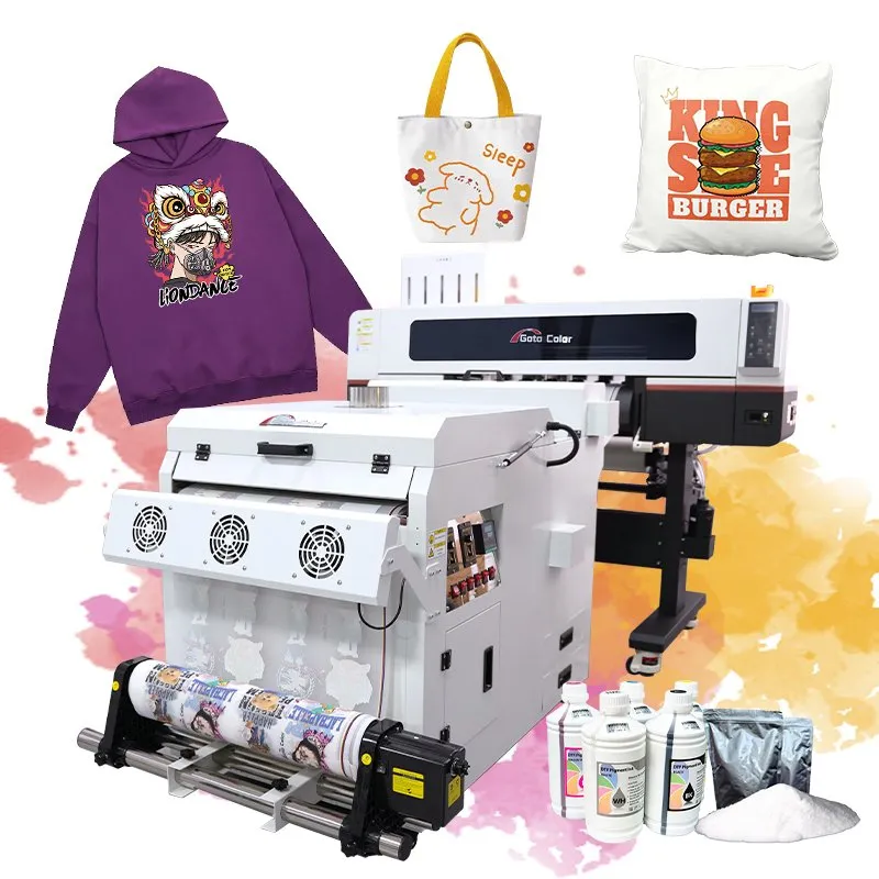 Профессиональная машина для печати DTF на футболках и одежде
