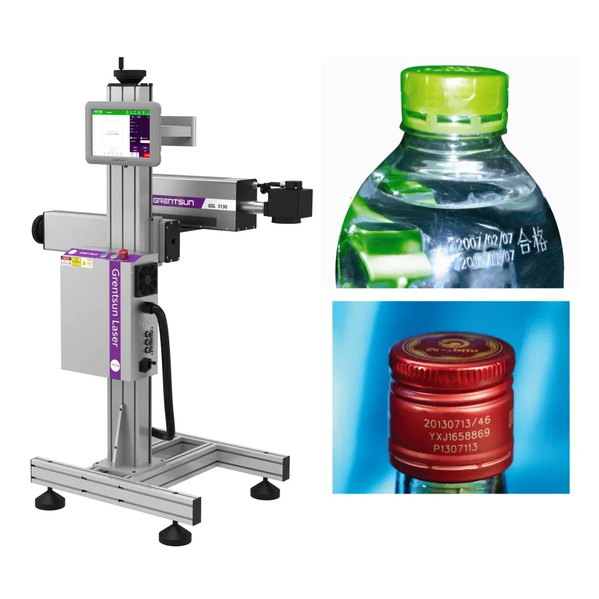 Профессиональная CO2 лазерная маркировка машины GSL3130