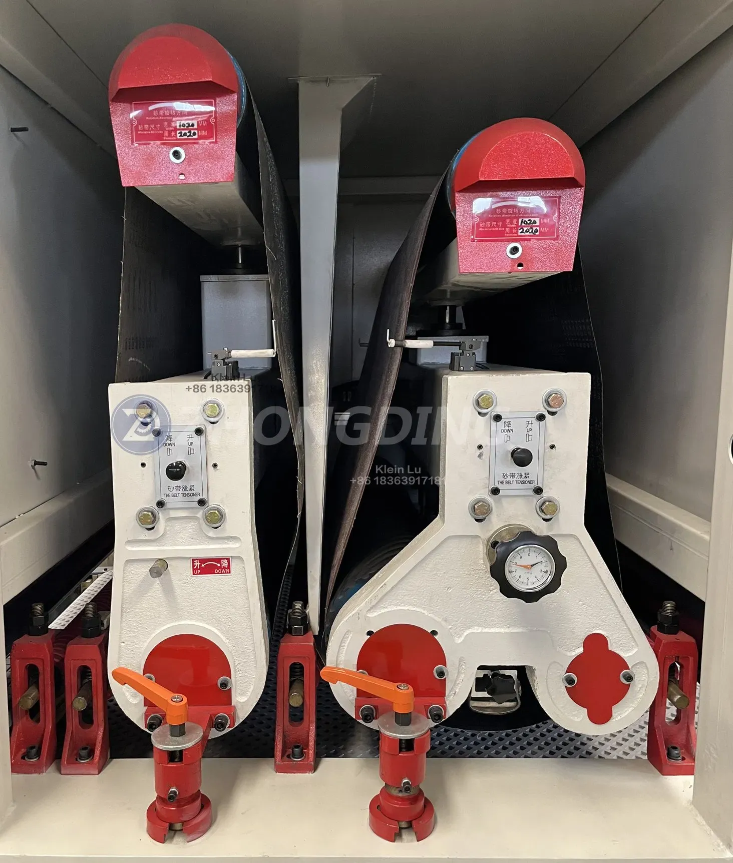 630мм Широкопрофильная шлифовальная машина для отделки поверхности МДФ шкафов 2