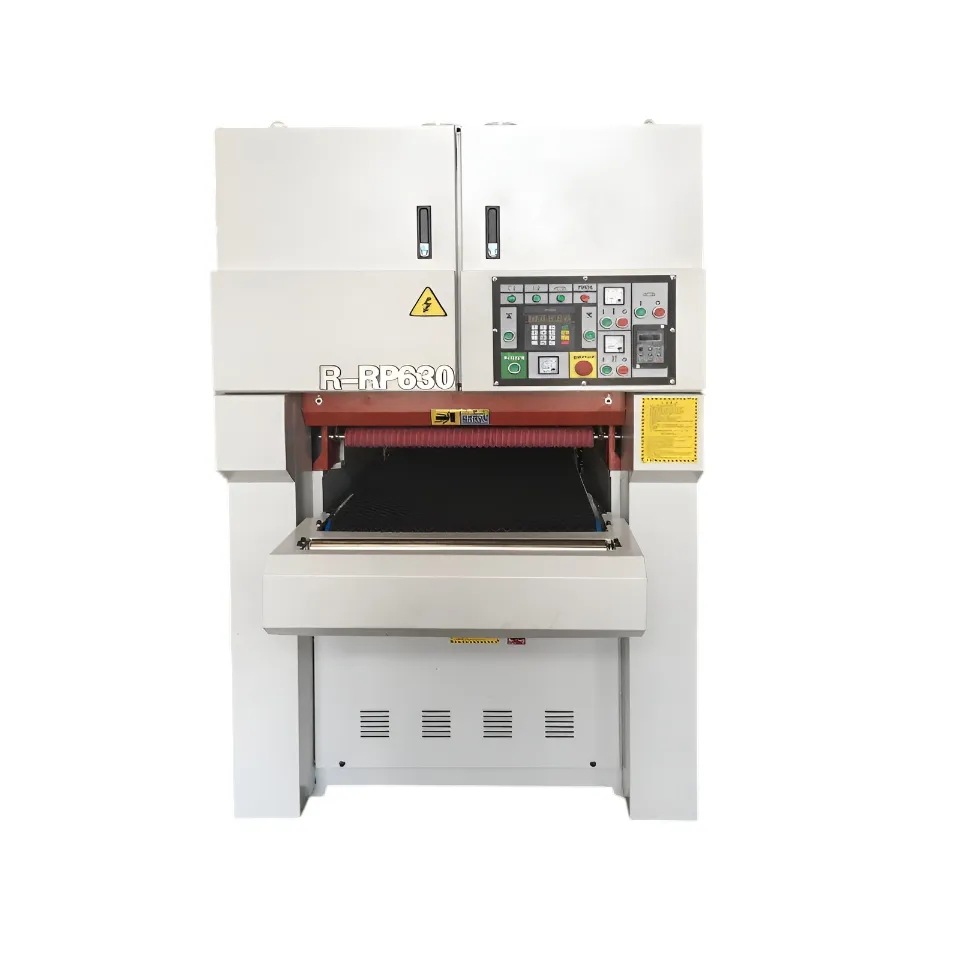 630мм Широкопрофильная шлифовальная машина для отделки поверхности МДФ шкафов