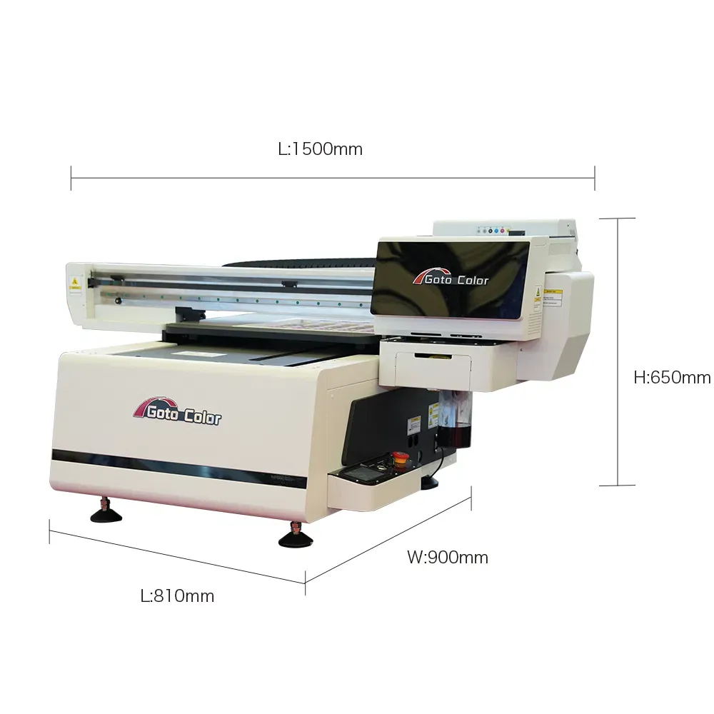 УФ-принтер A2 4060 для печати на бутылках и этикетках 6