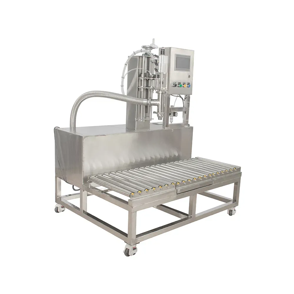 Полуавтоматическая машина для заполнения больших ведер с весами