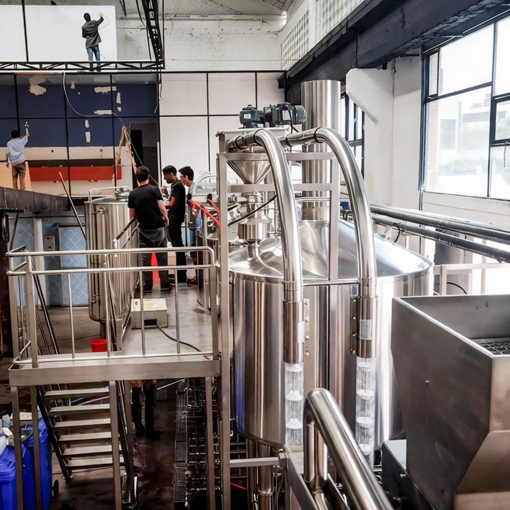 Современная 20hl система пивоварения для профессиональных пивоварен 5