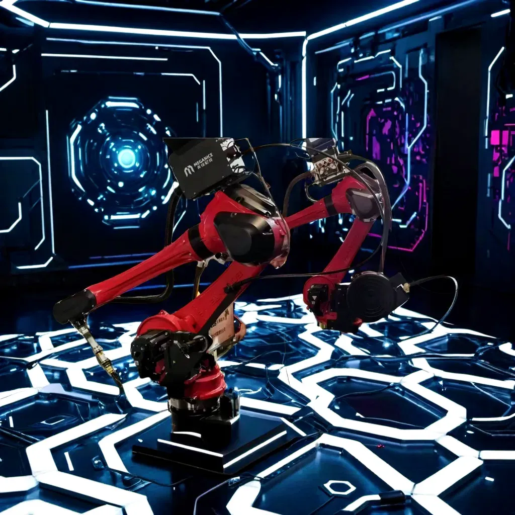 Современный 6-осный лазерный сварочный робот для металла и алюминия