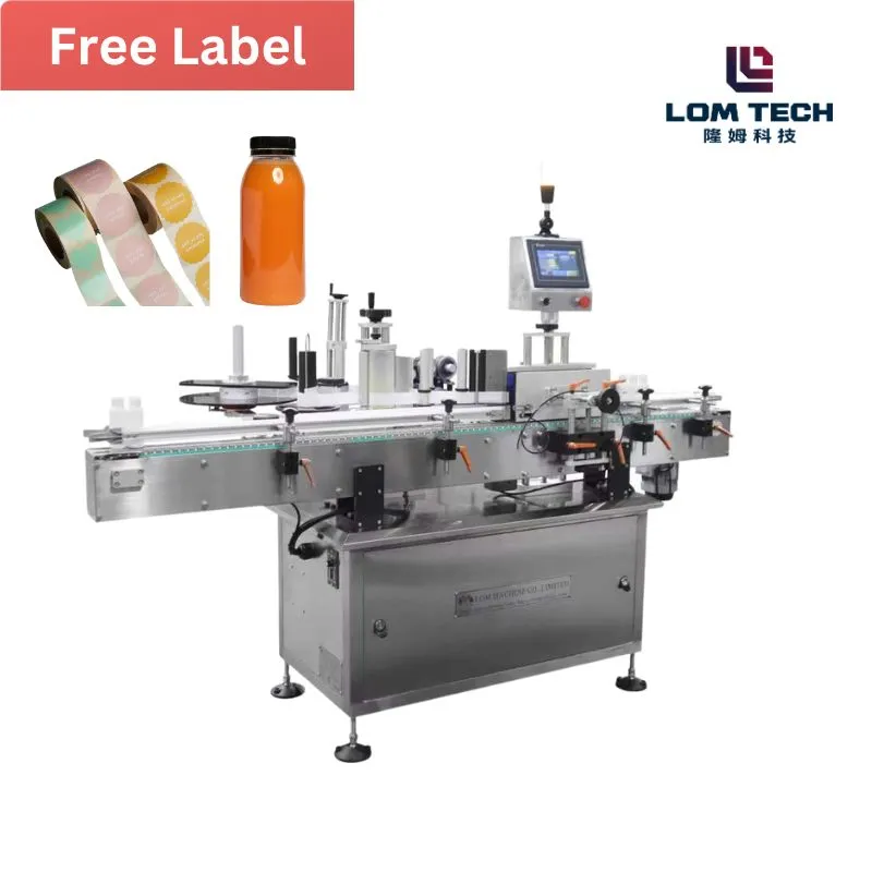 Современная автоматическая маркировочная машина для круглых стеклянных бутылок