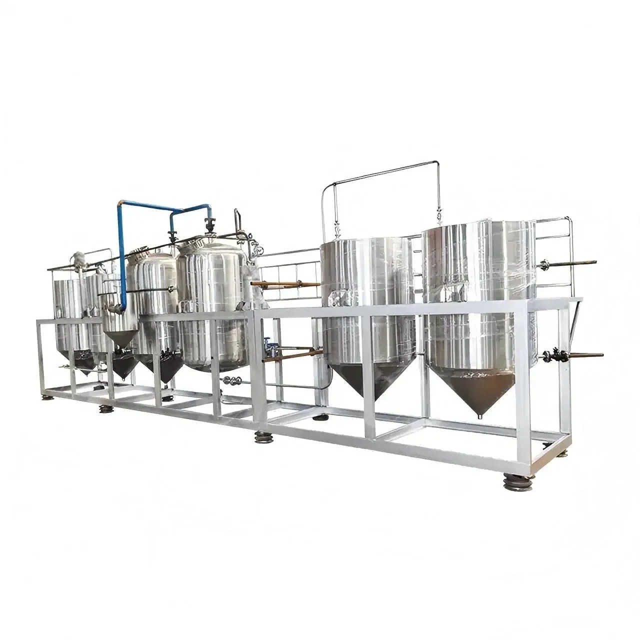 Автоматизированный нефтеперерабатывающий завод для пищевого масла 4