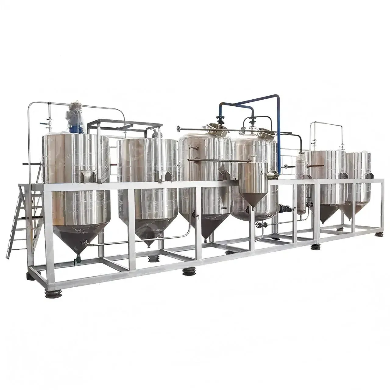 Автоматизированный нефтеперерабатывающий завод для пищевого масла 2