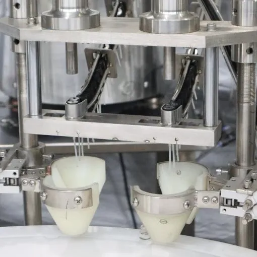 Современная автоматическая машина для заполнения, укупорки и маркировки парфюмерии 6