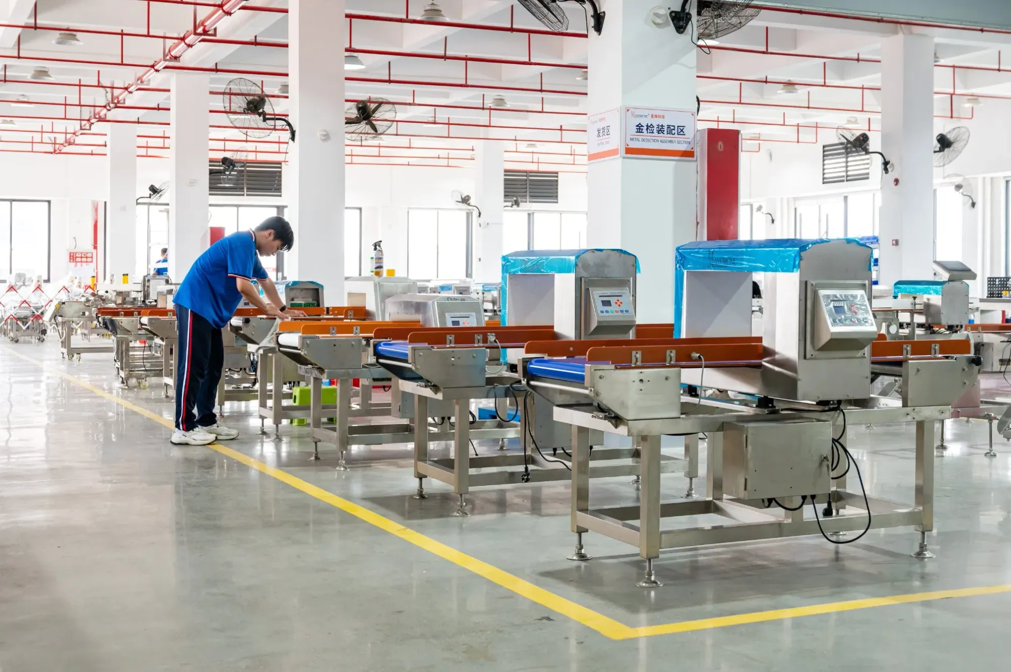 Современный металлодетектор для продуктов питания с сертификатами CE и ISO для контроля качества 4