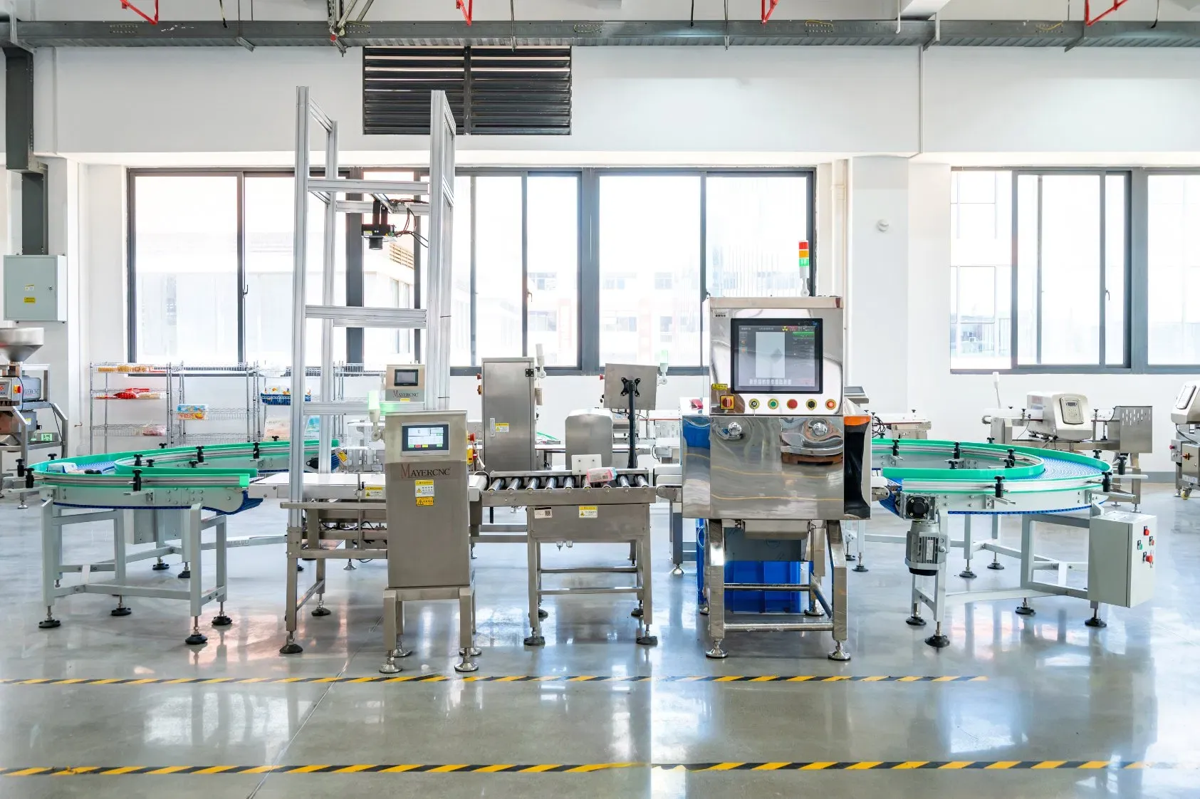 Система продвинутой индивидуальной инспекции безопасности пищевых продуктов с обнаружением металлов и взвешиванием 5