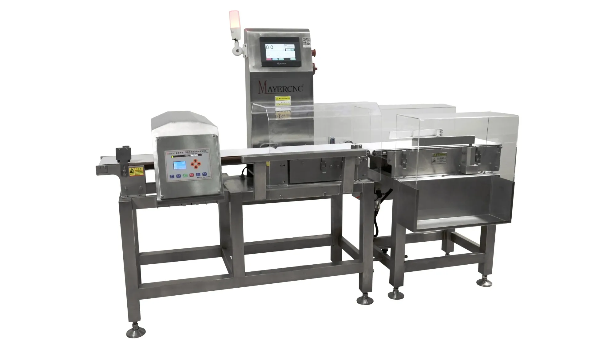 Система продвинутой индивидуальной инспекции безопасности пищевых продуктов с обнаружением металлов и взвешиванием