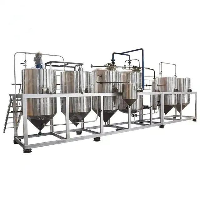 Современное оборудование для переработки пищевого масла 2