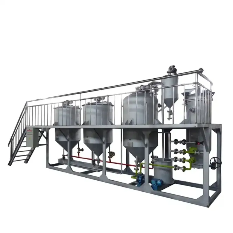 Современное оборудование для переработки пищевого масла 5
