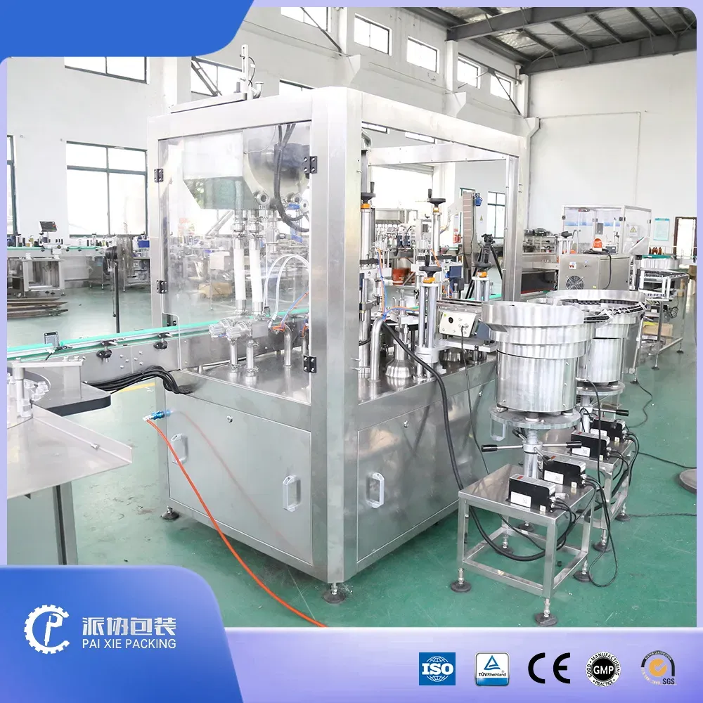 Автоматическая машина для наполнения кремами и лосьонами 2