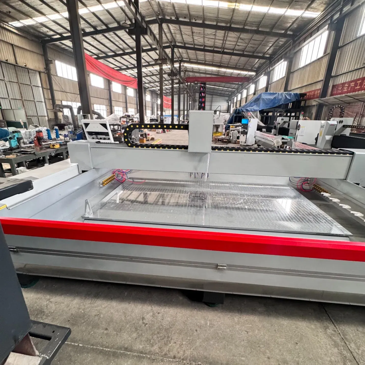 Профессиональный станок для фрезерования стекла ZXX-C2015 3