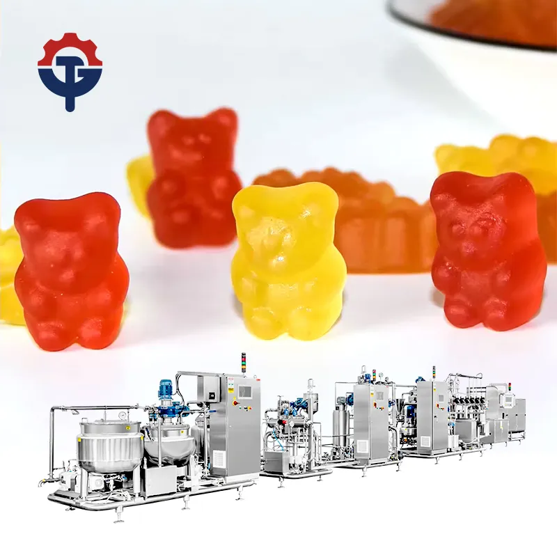 Автоматическая линия производства шоколада с охлаждающим туннелем