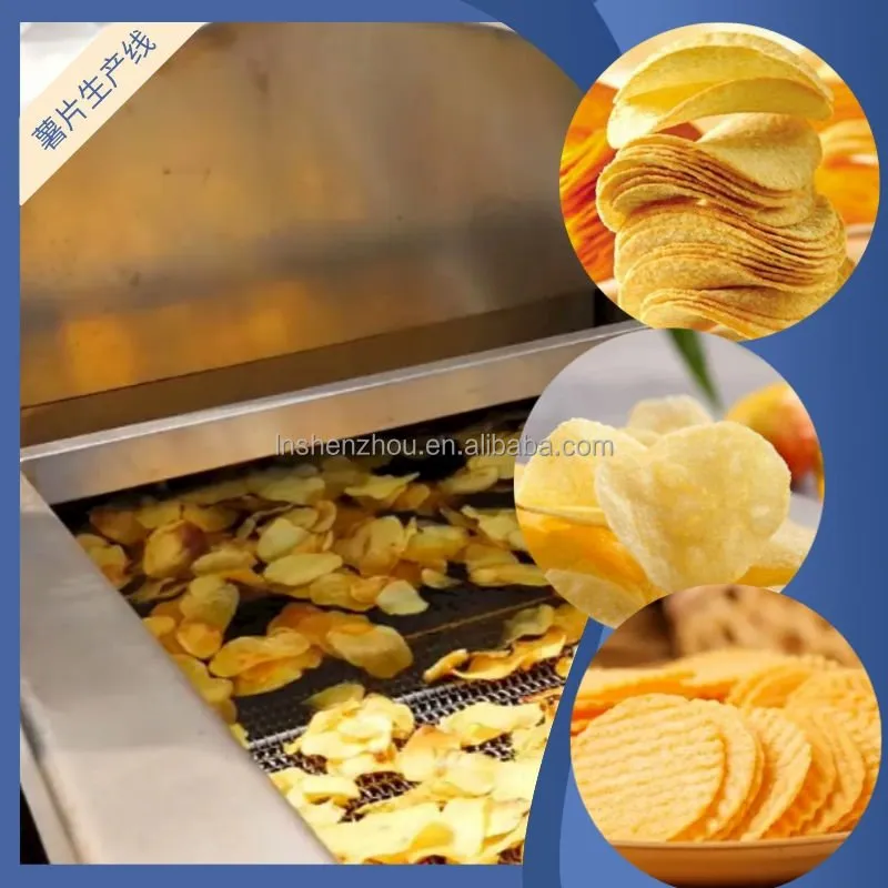 Оборудование для производства продвинутых картофельных и бататовых чипсов 3