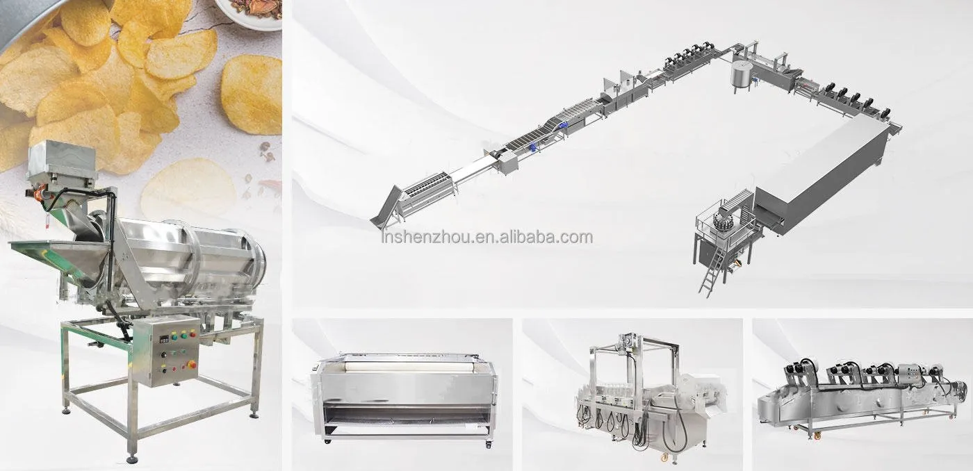 Оборудование для производства продвинутых картофельных и бататовых чипсов 4