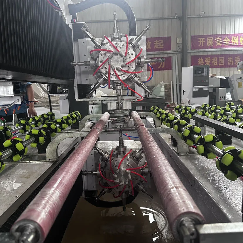 Современный станок для фрезерования и сверления стекла Zxlb с ЧПУ 4