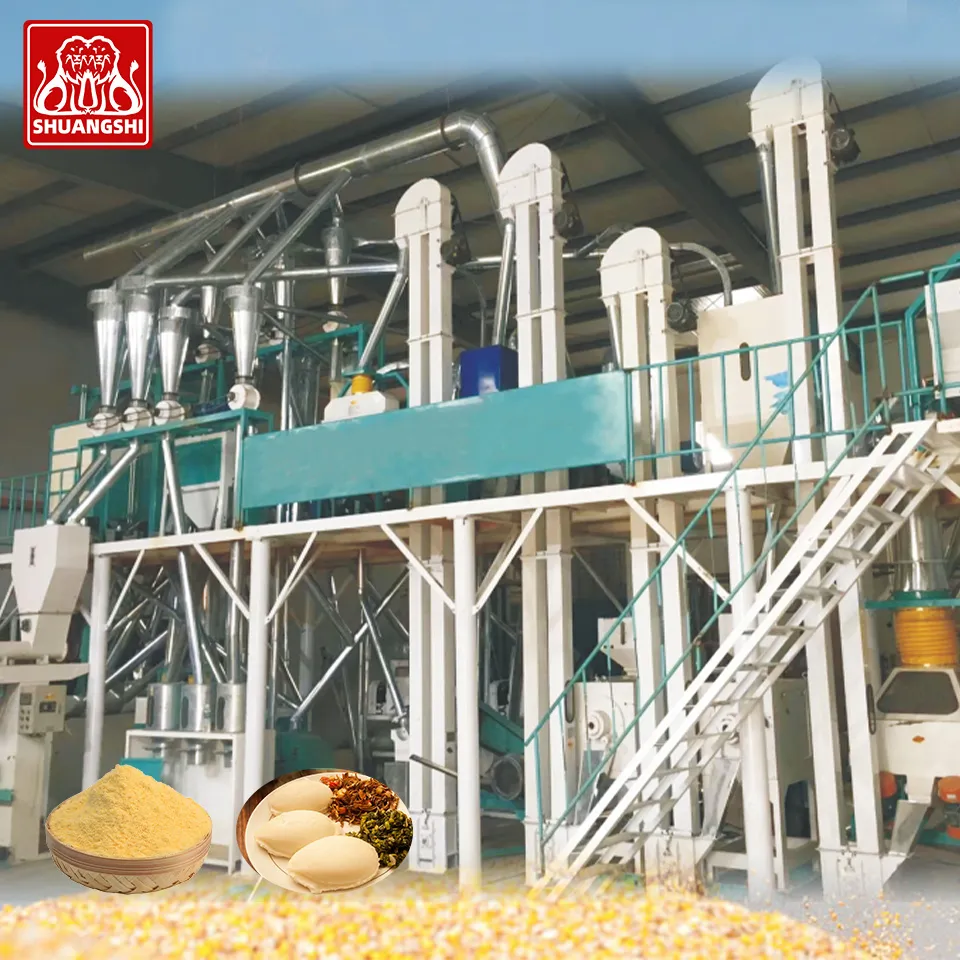 Мукомольная Мельница SSM-20TPD для Производства Кукурузной Муки